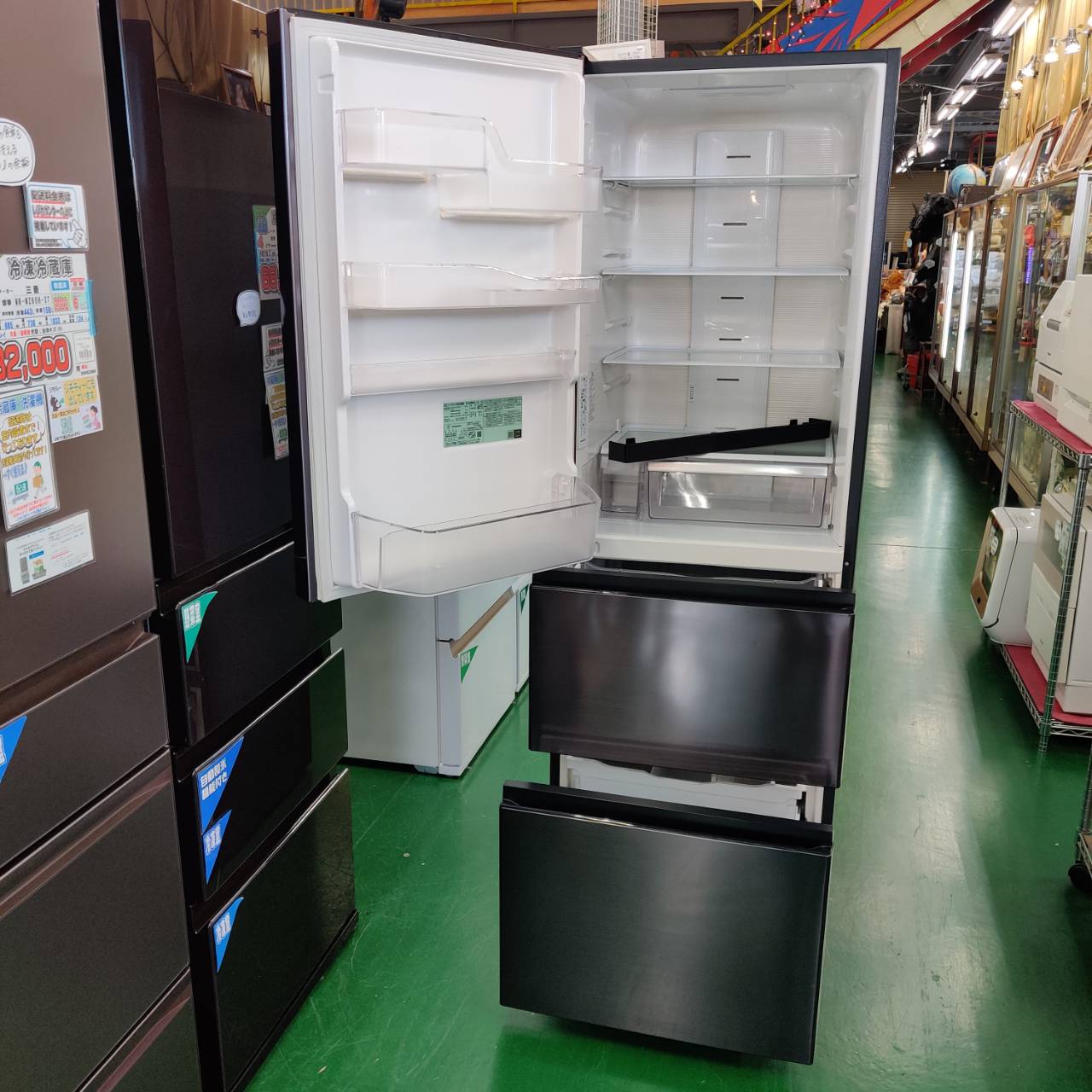 日立 HITACHI 2022年製 375L 3ドア 冷凍冷蔵庫 R-V38RVL 販売中！ 愛品 