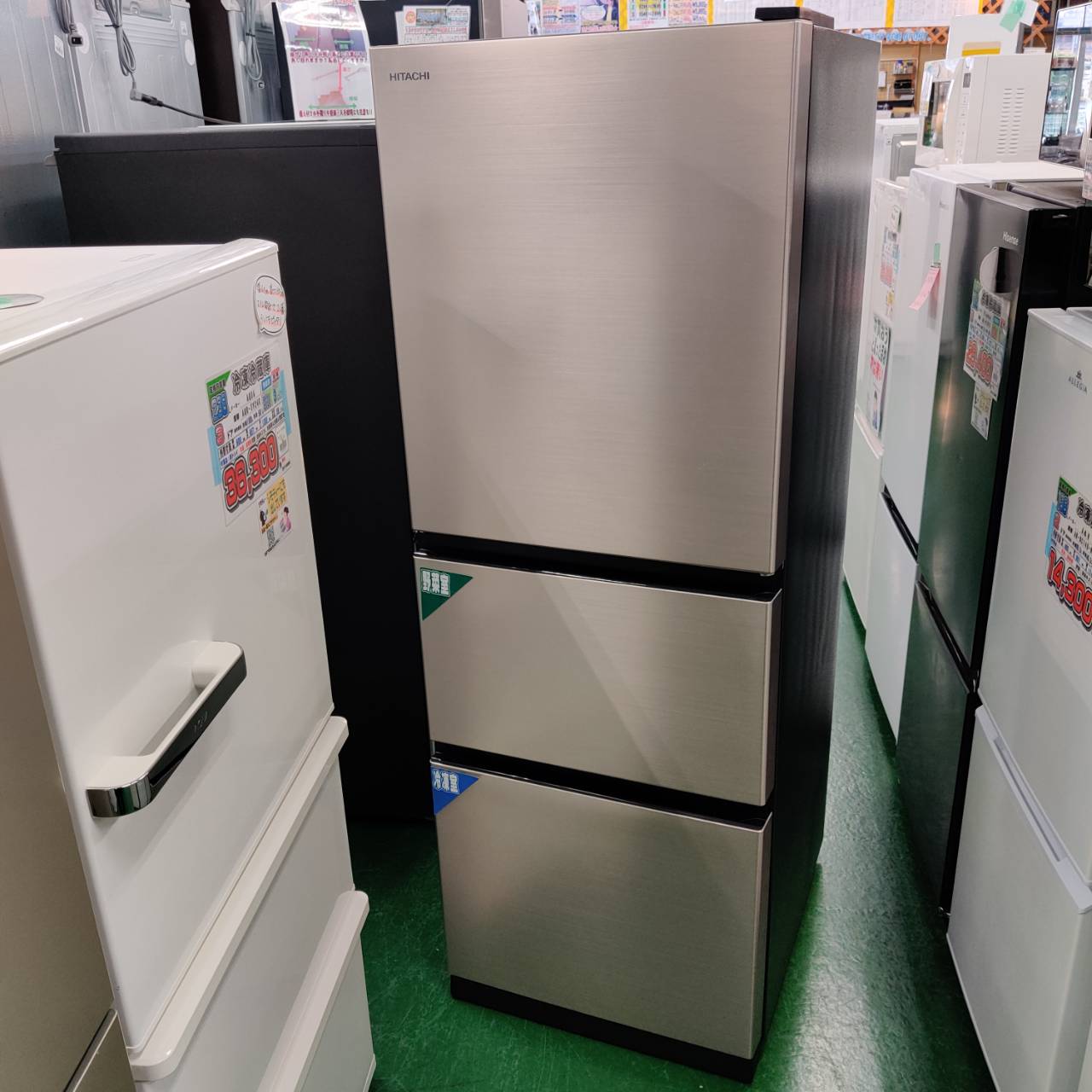 日立 HITACHI 2023年製 265L 3ドア 冷凍冷蔵庫 R-27SV 販売中！ 愛品 