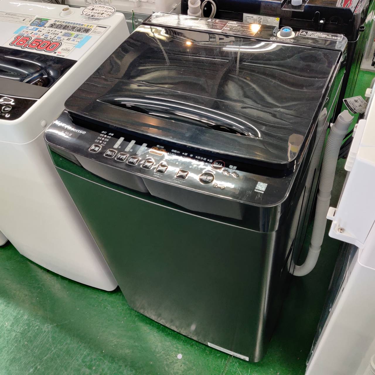 Hisense ハイセンス 2025年製 5.5kg 全自動洗濯機 HW-K55B 販売中！ 愛 