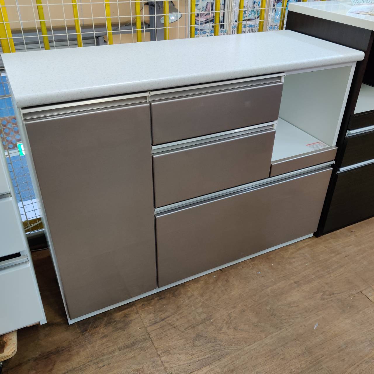 ニトリ NITORI キッチンカウンター アルミナ2 120CT キッチン