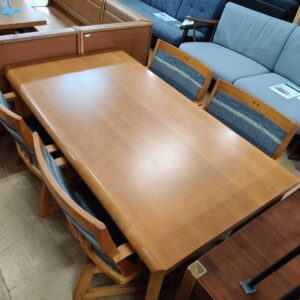 maruni_ダイニング5点セット-肘付回転チェア_友坐_152009953002-2