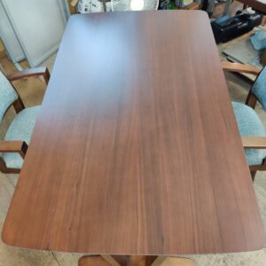 光グローバルトレーディング_ダイニング3点セット-肘付回転チェア_ラクレット_152010001002-2