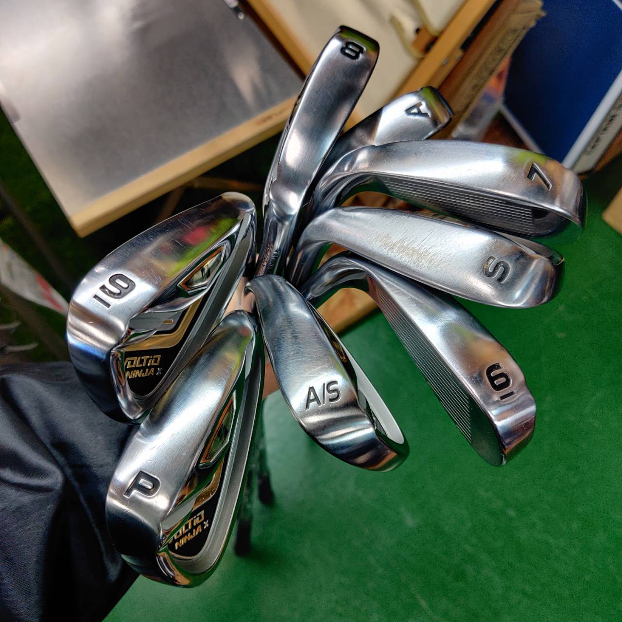 カタナゴルフ KATANA GOLF アイアン8本SET VOLTIO NINJA X 販売中！ 愛 