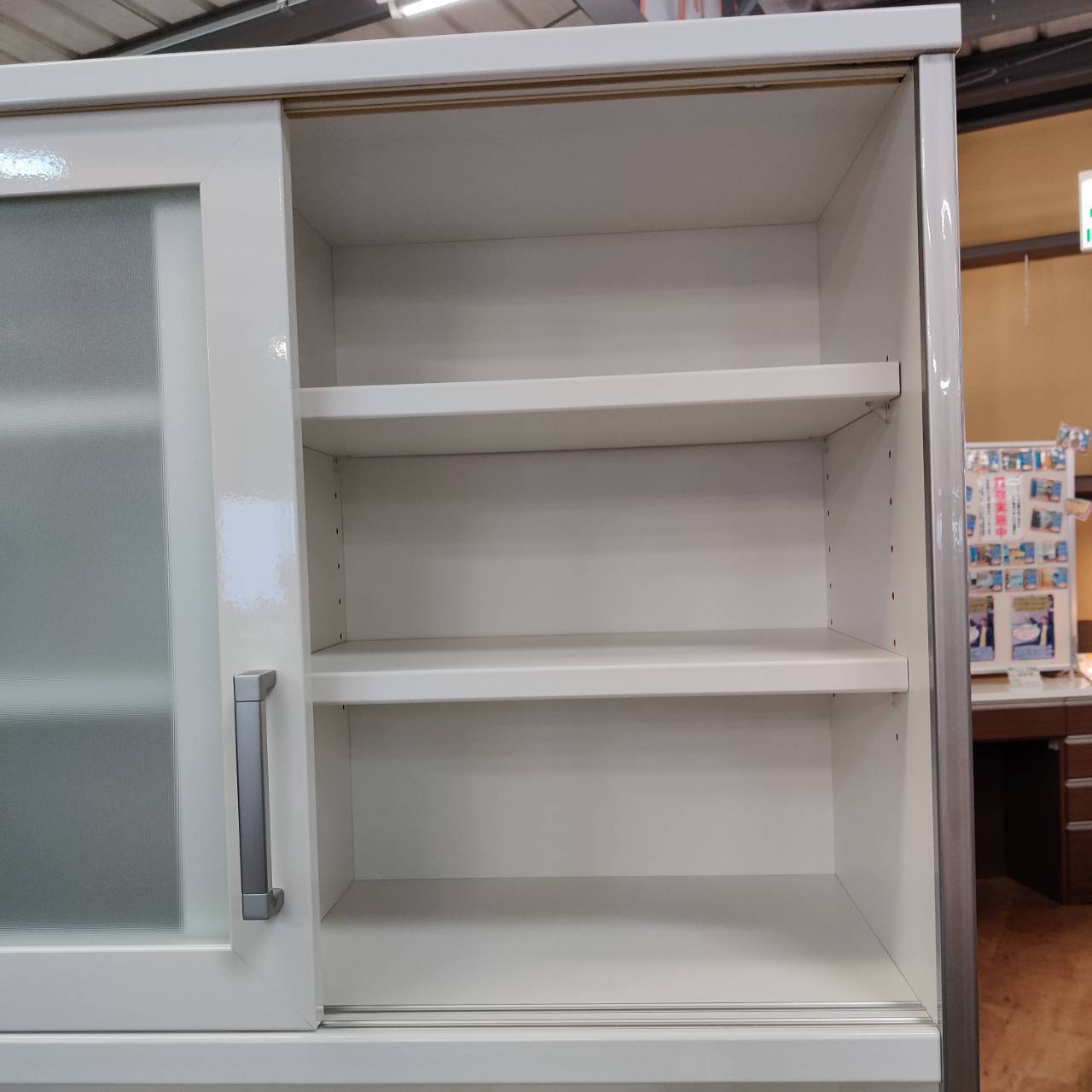 ユーアイ 2枚スライド扉キッチンボード リミット90H 幅90cm 販売中 
