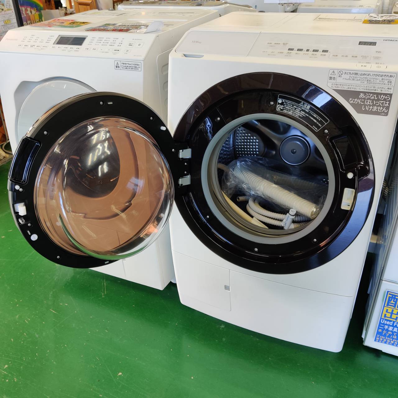 日立 HITACHI 2021年製 11.0kg ドラム式洗濯乾燥機 BD-SX110GL 販売中 