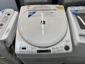 SHARP シャープ｜2022年製｜8.0/4.5㎏全自動洗濯乾燥機｜ES-TX8F買取