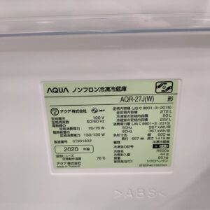 AQUA-_2020年製_272L-3ドア-冷凍冷蔵庫_AQR-27J_143018583002-8