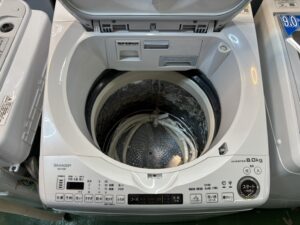SHARP シャープ｜2022年製｜8.0/4.5㎏全自動洗濯乾燥機｜ES-TX8F買取