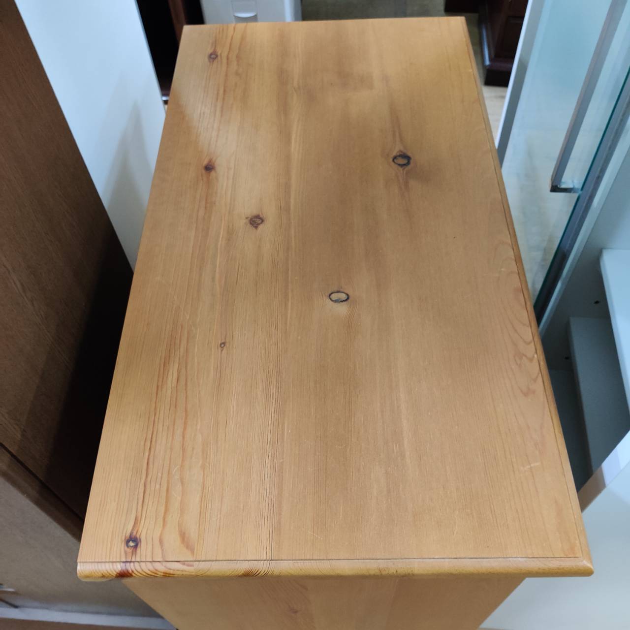 THE PENNY WISE ペニーワイズ 4段5杯ミドルチェスト パイン材 廃盤品 