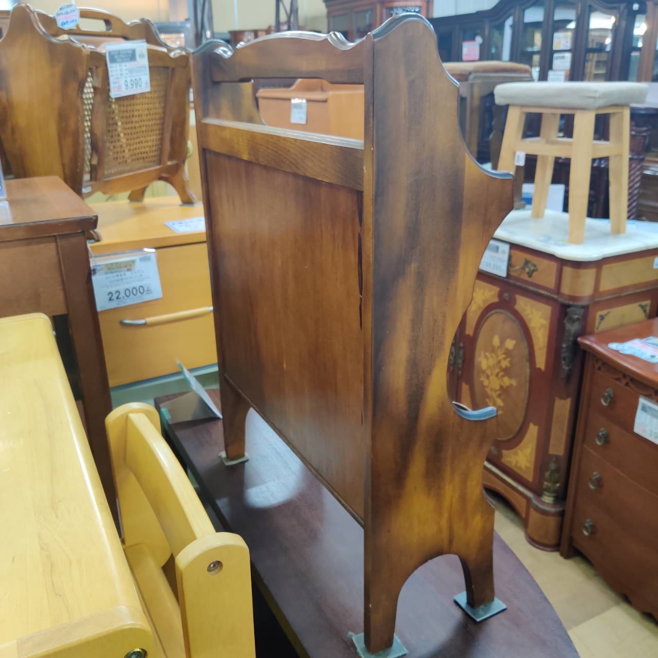 愛品倶楽部柏店】karimoku カリモク 引出し付サイドテーブル オールド 