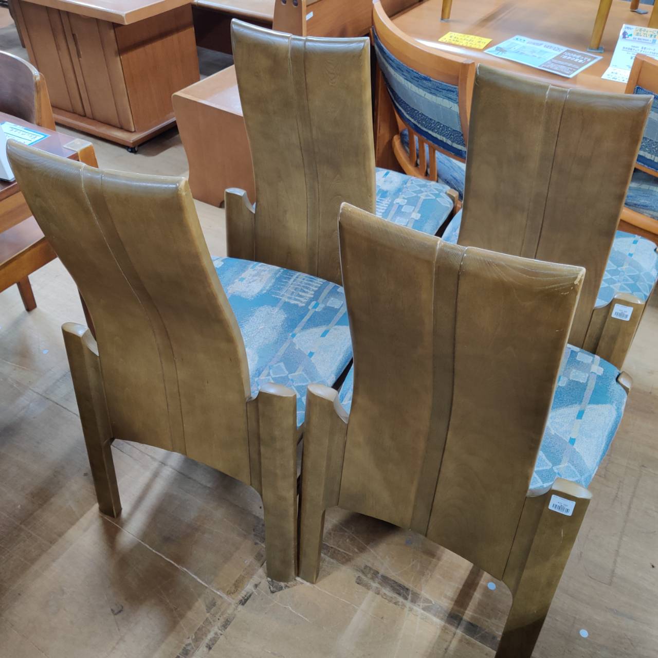 【karimoku】食堂椅子CT6255TP(2001年生産)No.4 カリモク家具 - 【karimoku】食堂椅子CT6255TP(2001年生産)No.4の通販