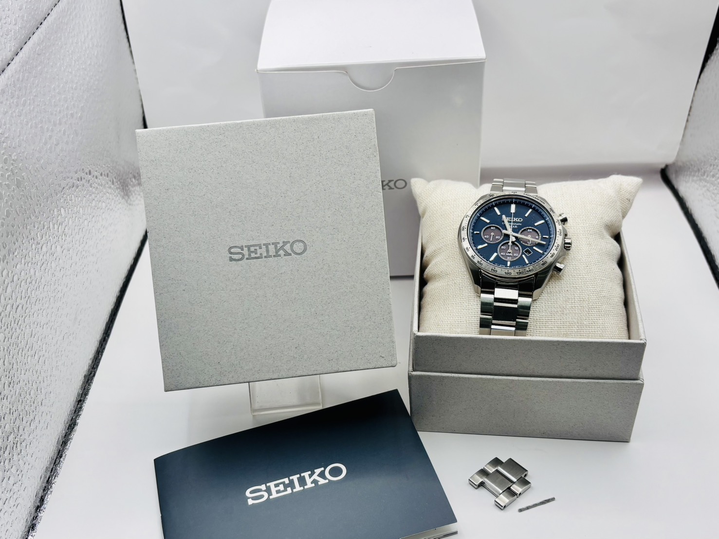 SEIKO　腕時計　クロノグラフ