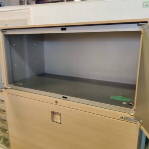 okamura_3段ラテラルキャビネット上置き両開き収納_Rectline_160053116002-2