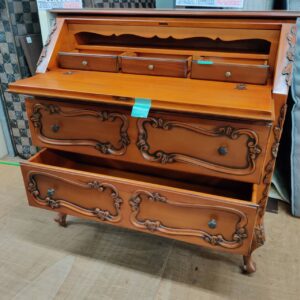 ライティングビューロー_ガブリオールレッグ-ロカイユ装飾文様_154051298002-2