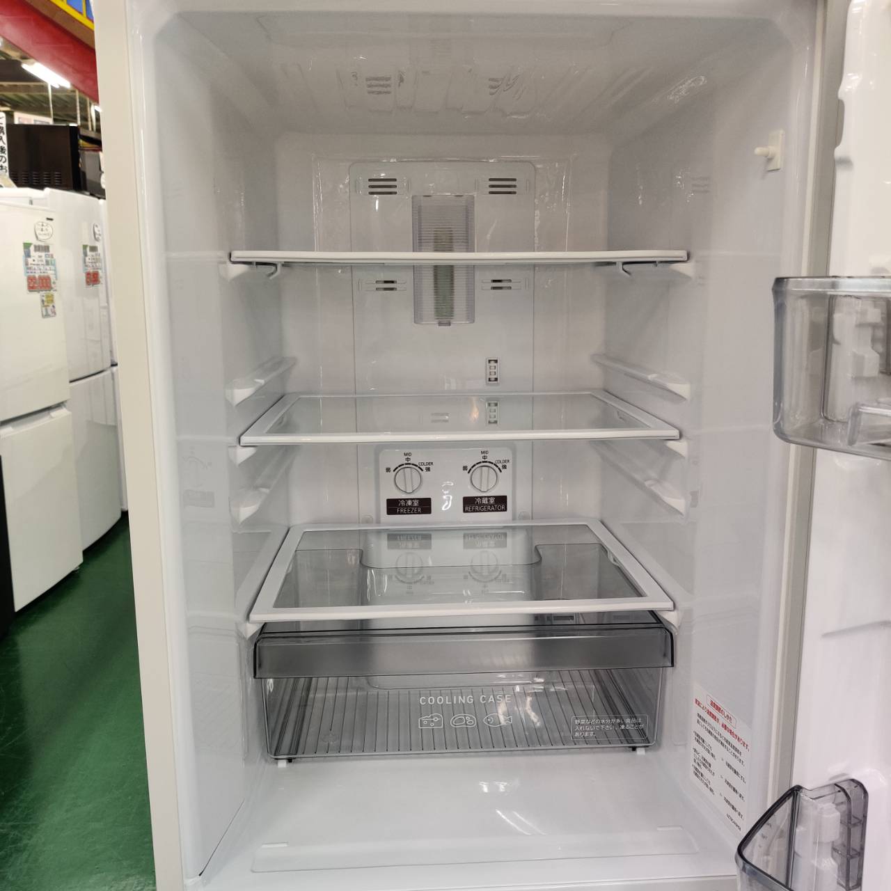 三菱 MITSUBISHI 2025年製 146L 2ドア 冷凍冷蔵庫 MR-P15K-W 販売中