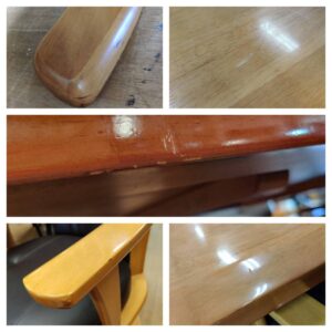 不二貿易_キャスター肘付回転ダイニング5点セット_アリゲーター_152010063002-5