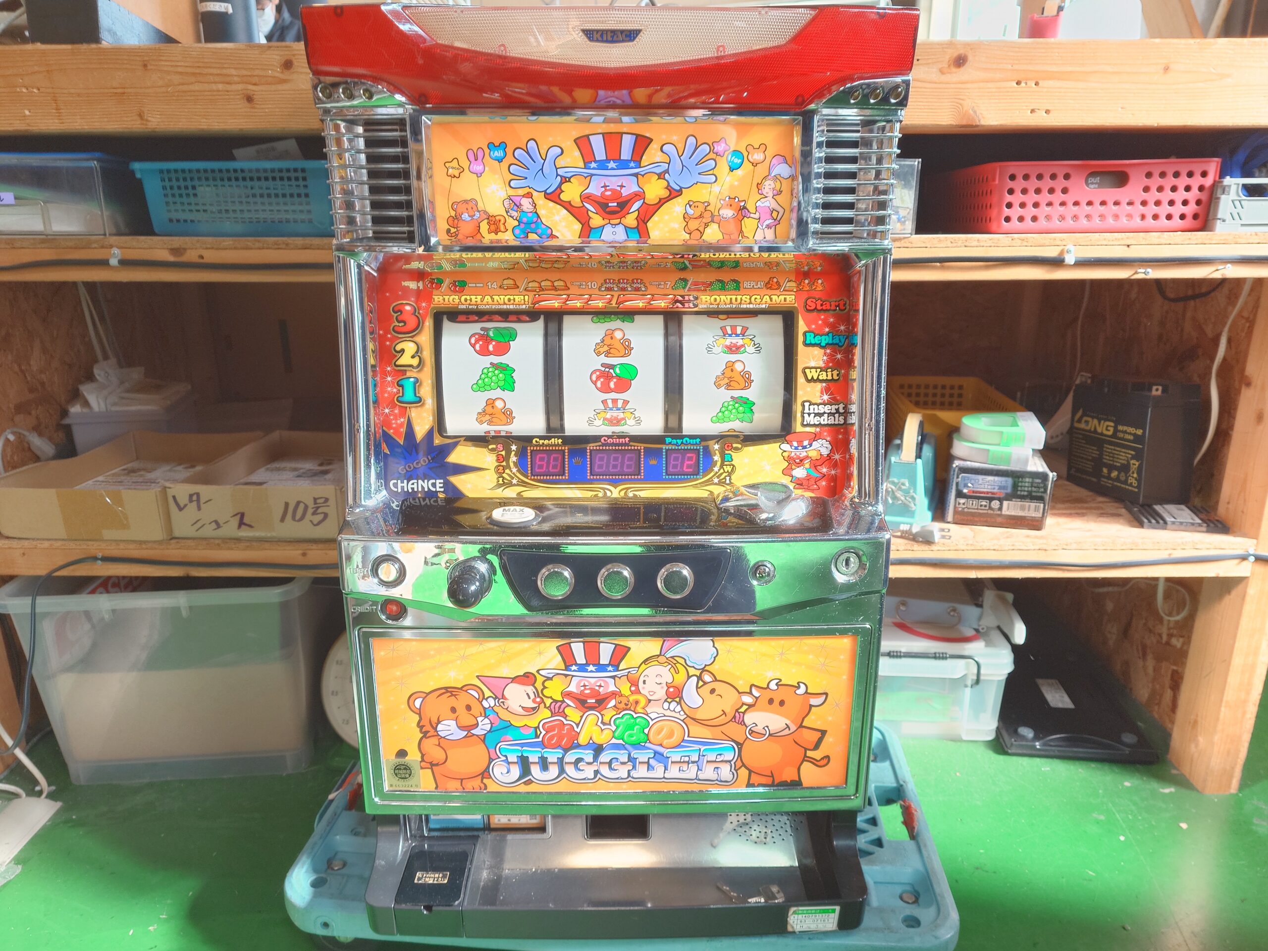 北電子 みんなのジャグラー 5号機 ノーマル スロット実機 販売中！ 愛 