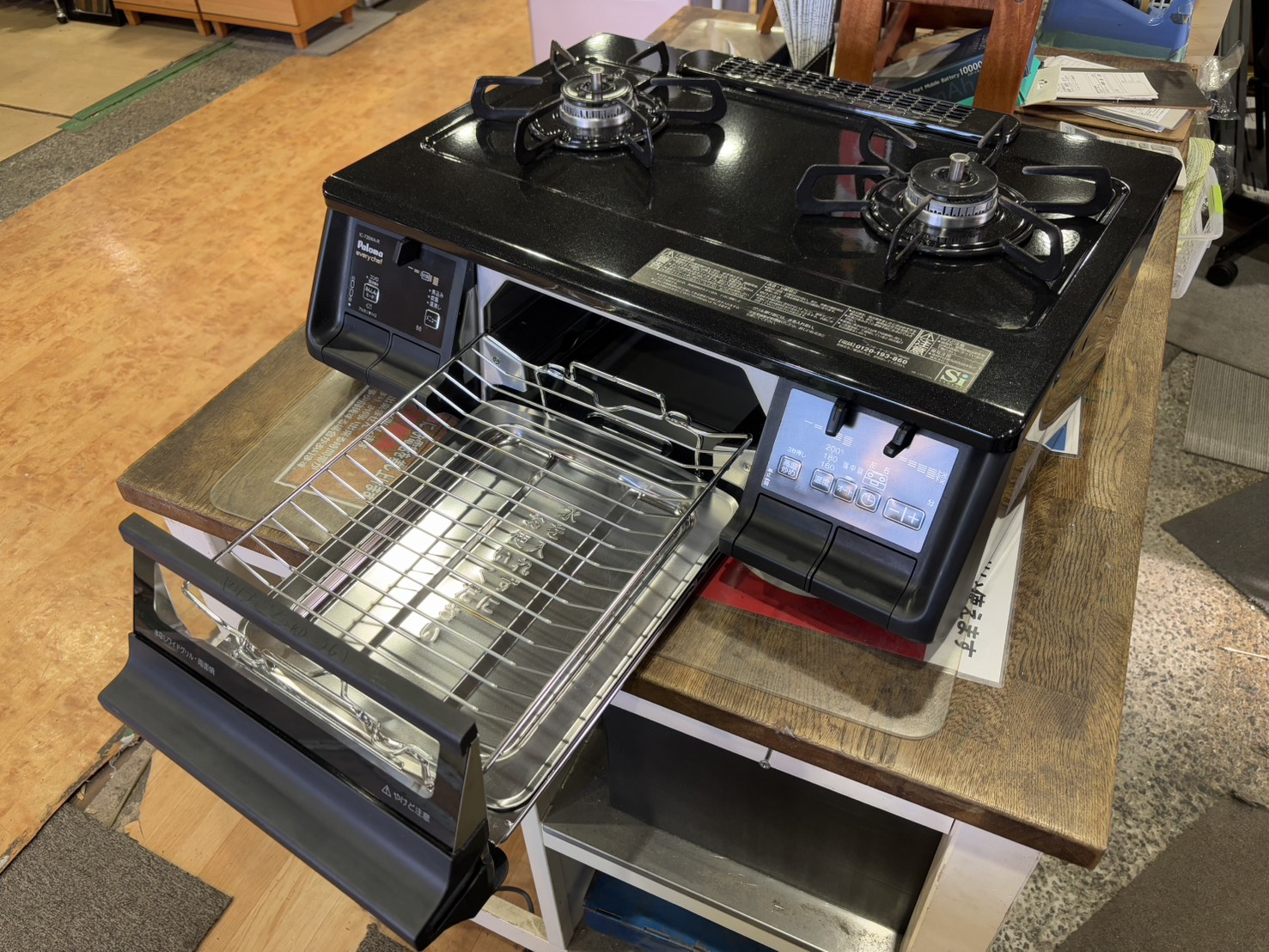 パロマ｜IC-735WA-R 都市ガス用ガステーブル 買取しました 