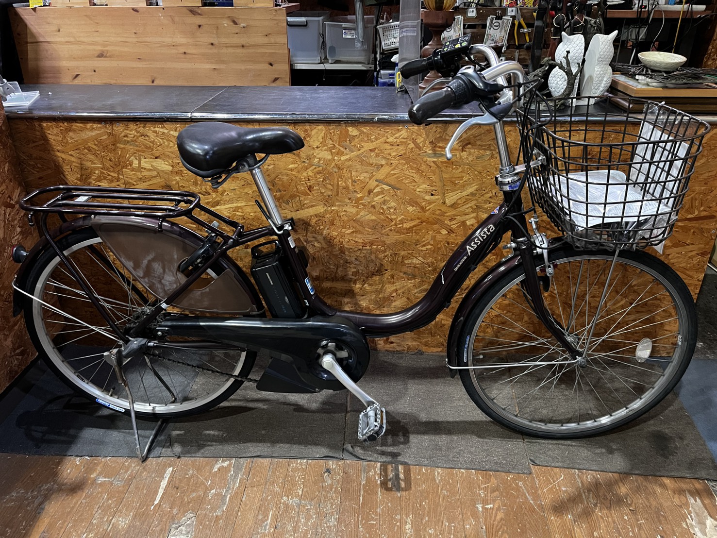 ブリヂストン アシスタファイン 24インチ電動アシスト自転車買取いたし 