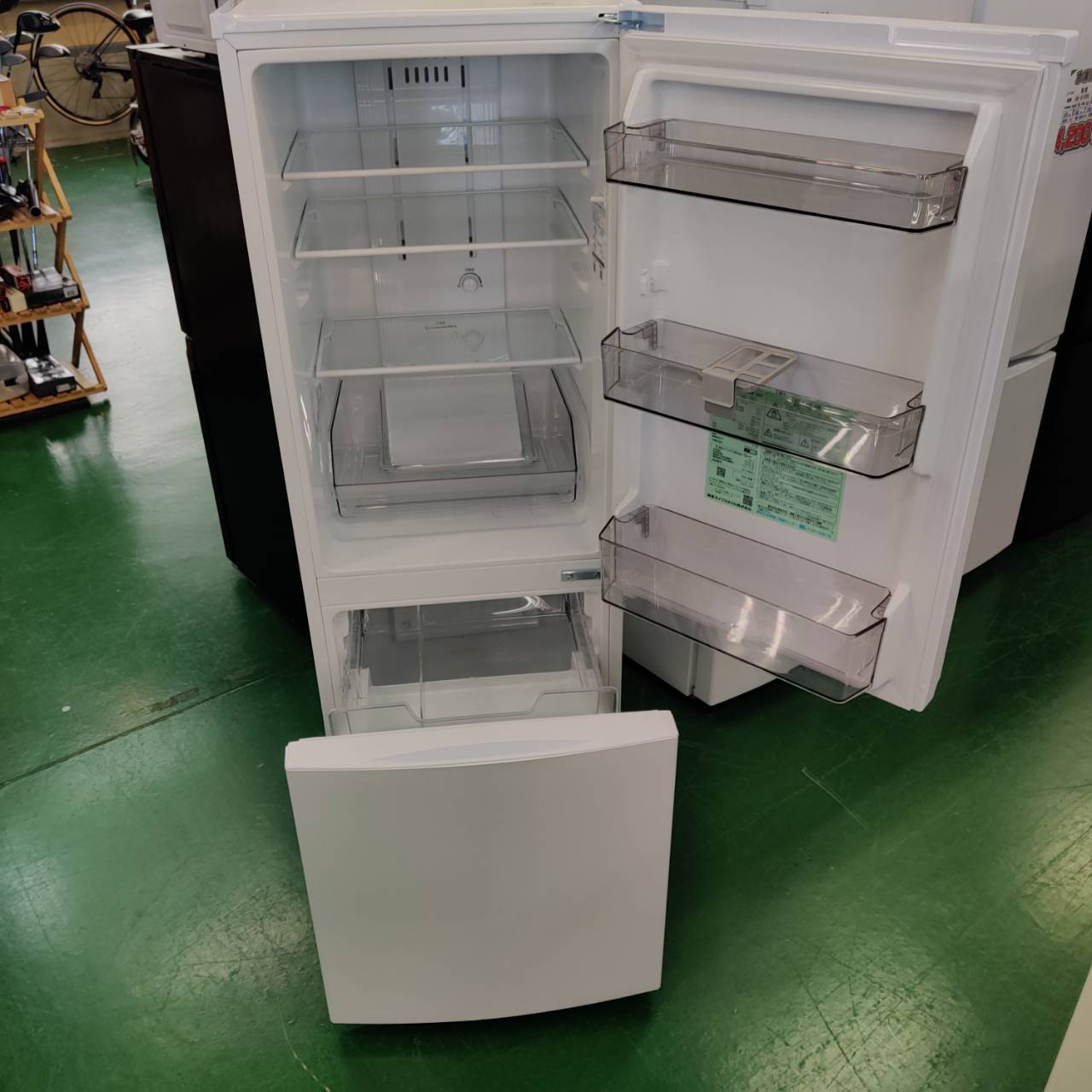 東芝 TOSHIBA 2025年製 153L 2ドア 冷凍冷蔵庫 GR-W15BS 販売中！ 愛品 