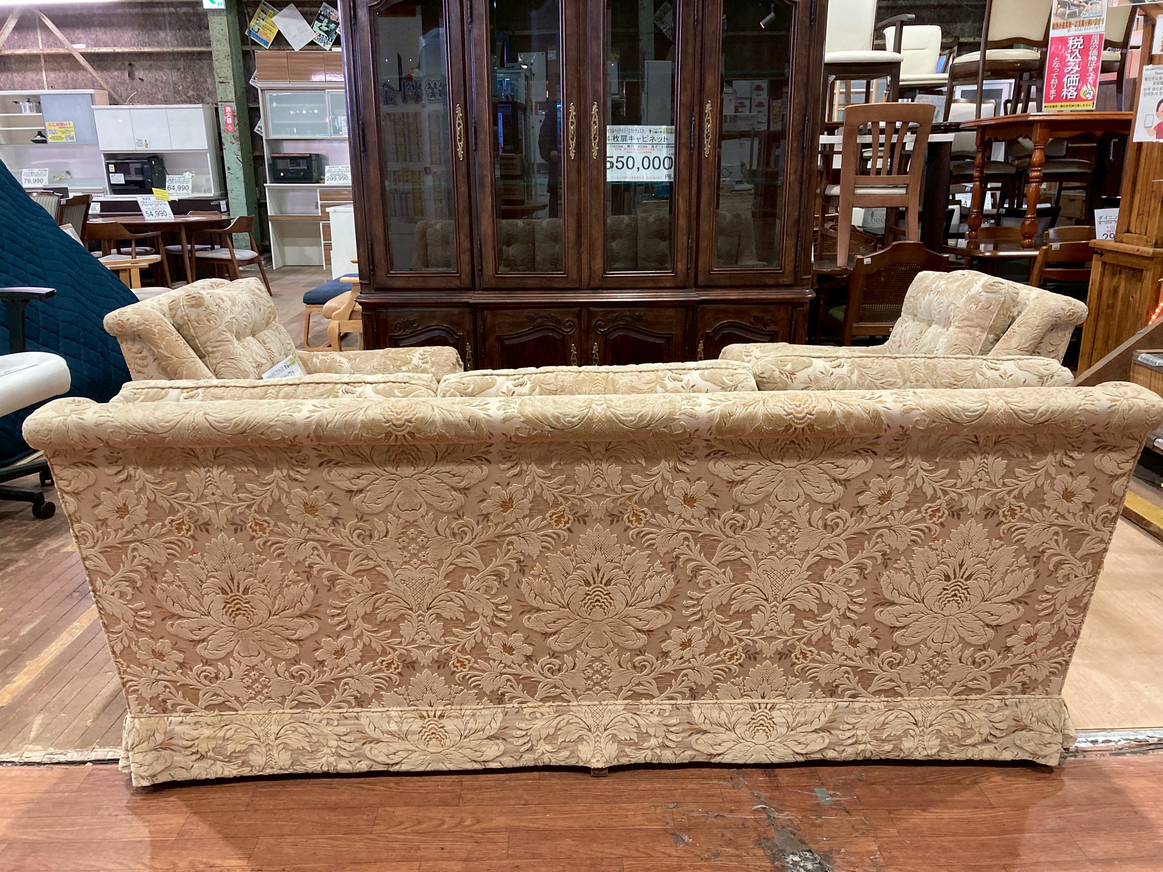 H112K43a DREXEL HERITAGE ワイドソファ DREXEL HERITAGE (ドレクセル ヘリテイジ) ｜フランチェスカ｜3人掛け