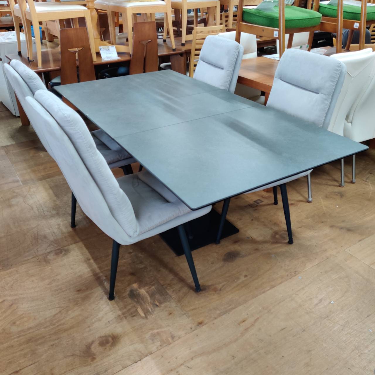 NITORI / 大川家具 ダイニング5点セット セーラル TJ / ルーカス 販売 