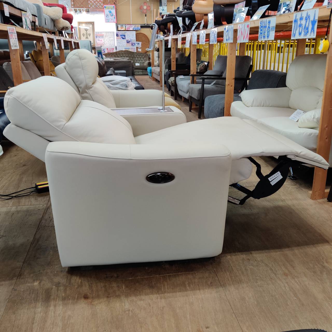 極上の自分時間を演出｜ニトリの本革電動リクライニングソファが入荷 