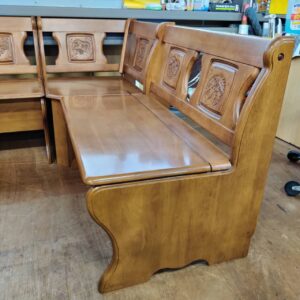 シギヤマ家具工業_木製収納付コーナーベンチダイニング5点セット_ボストンハニー_152010068002-2