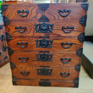 岩谷堂箪笥_5段6杯-整理箪笥_亀ヶ森5号_155052310002-2