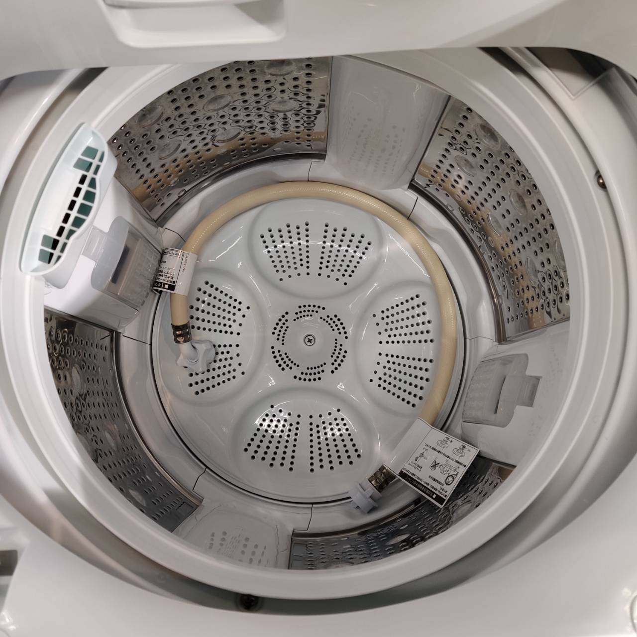 日立 HITACHI 2025年製 7.0kg 全自動洗濯機 BW-V70K インバーター搭載