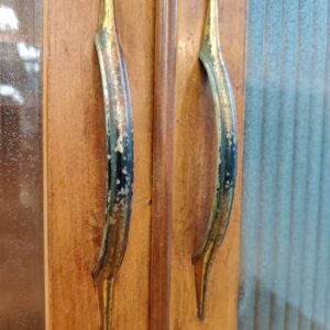 昭和レトロ-銀モールガラス-ガラス扉キャビネット_155052311002-6