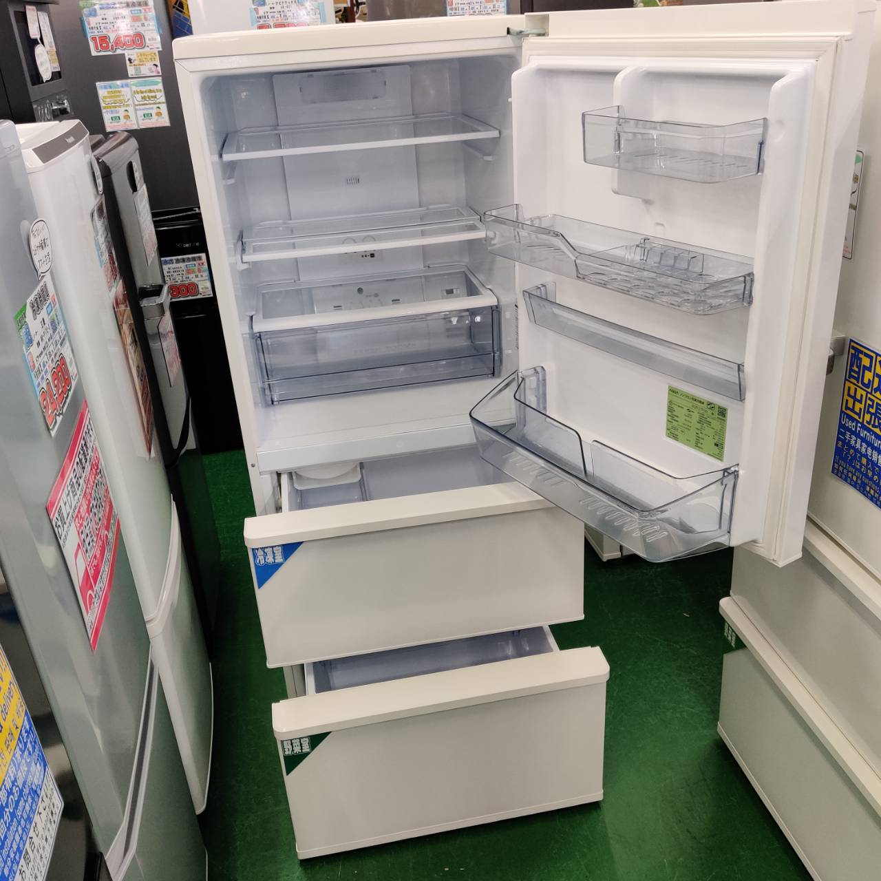 AQUA アクア 2024年製 272L 3ドア 冷凍冷蔵庫 AQR-27P 販売中！ 愛品 