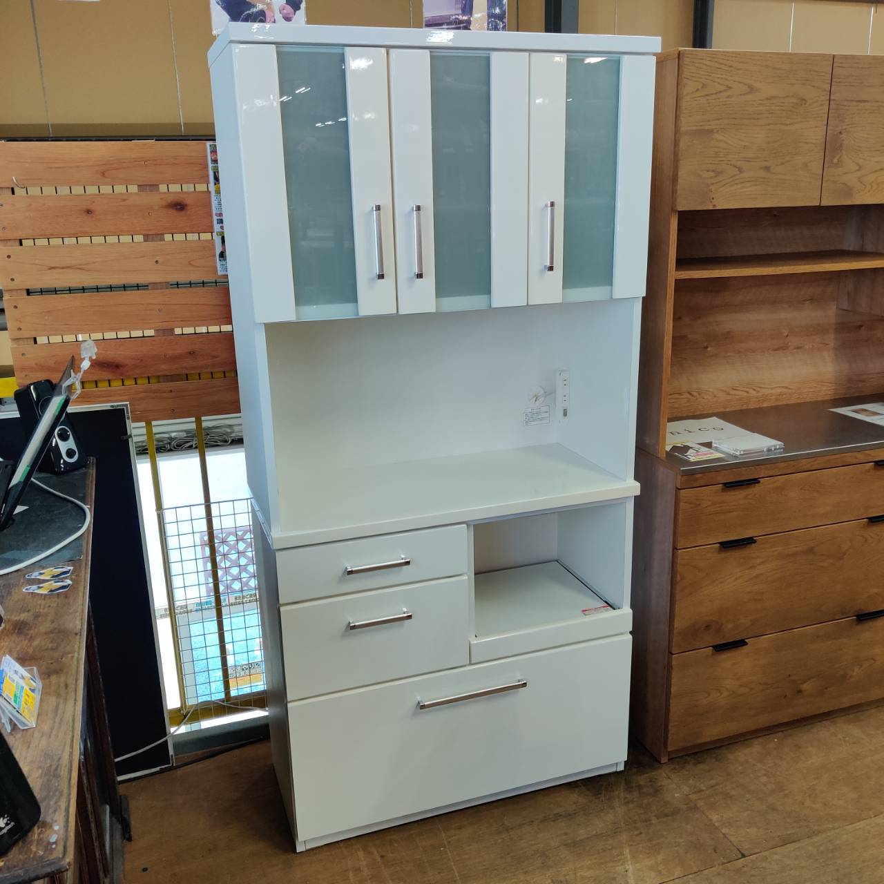 下段フルオープンで出し入れ楽々！｜ニトリのRIPEキッチンボードが入荷 