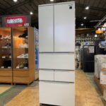 SHARP｜6ドア冷蔵庫 SJ-MF50J-W買取しました。