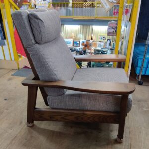 モリタインテリア（葉山ガーデン取扱）-木製フレーム-アーム付きパーソナルチェア-極しゃもじシリーズ-パーソナル-リユース-柏-愛品倶楽部