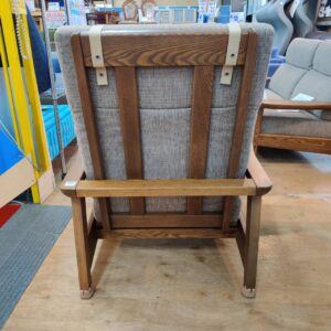 モリタインテリア（葉山ガーデン取扱）-木製フレーム-アーム付きパーソナルチェア-極しゃもじシリーズ-パーソナル-リユース-柏-愛品倶楽部