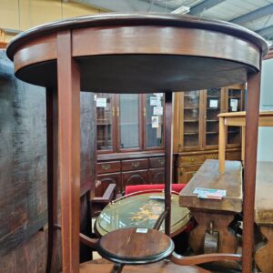 円型オケージョナルテーブル_イギリスアンティーク家具_158013953002千葉県_柏市_リユース_リサイクル-4