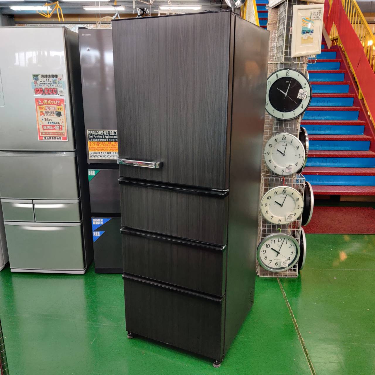 2024年製 アクア AQUA 368L 4ドア冷凍冷蔵庫 AQR-V37P インバーター 