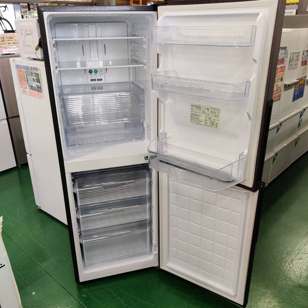 2019年製 シャープ (SHARP) 280L 2ドア冷凍冷蔵庫 SJ-PD28F-T が入荷 