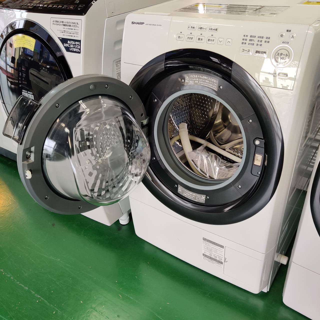 2023年製 シャープのドラム式洗濯乾燥機が入荷！ES-S7H-WL 洗濯7kg 