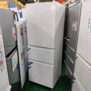 三菱 330L 23年製 冷蔵庫 MR-C33J-W 自動製氷 インバーター搭載 が入荷 