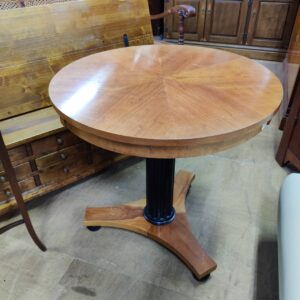 ETHAN-ALLEN（イーセンアーレン）-ラウンドテーブル-British-Classics（ブリティッシュクラシックス）-リユース-柏-愛品倶楽部