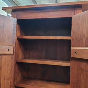 ETHAN-ALLEN（イーセンアーレン）-扉付きメディアキャビネット-リユース-柏-愛品倶楽部