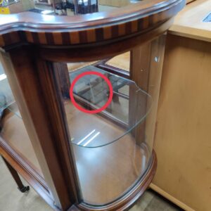 Festo（フェスト）-ガラスチップジュエリーキャビネット-キャスター付-イタリア製クラシック家具-リユース-柏-愛品倶楽部