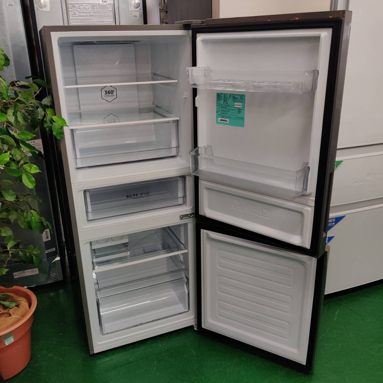 Haier 262L 2020年製 2ドア冷蔵庫 JR-NF262A 3段大容量冷凍室 が入荷 