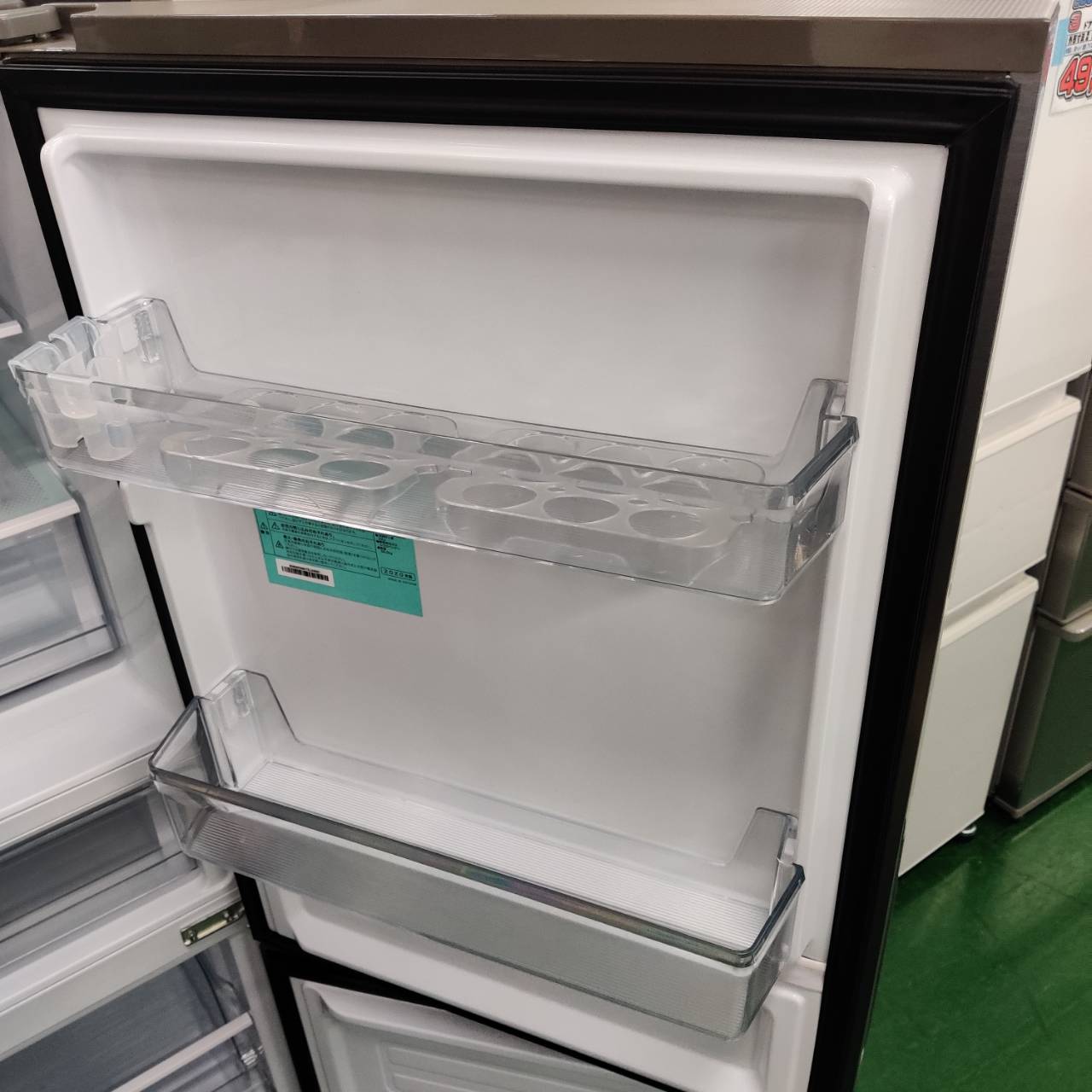 Haier 262L 2020年製 2ドア冷蔵庫 JR-NF262A 3段大容量冷凍室 が入荷 