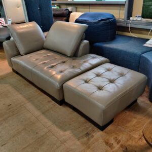 IDC大塚家具-本革-肘付きソファ-オットマンSET-L-S-STYLISH-リユース-柏-愛品倶楽部