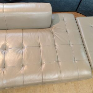 IDC大塚家具-本革-肘付きソファ-オットマンSET-L-S-STYLISH-リユース-柏-愛品倶楽部