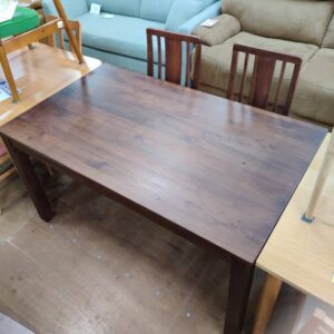 KAGUWORLD-カグワールド-ウォールナット無垢材-ダイニング4点セット-CIEL-シエル-リユース-柏-愛品倶楽部