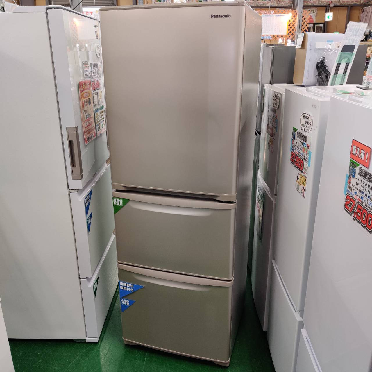 現状品】Panasonic パナソニック ノンフロン冷凍冷蔵庫 NR-F552XPV-X 